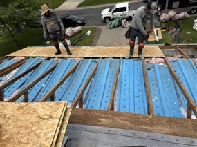 Synthetic roof underlayment installed on Burnsville home