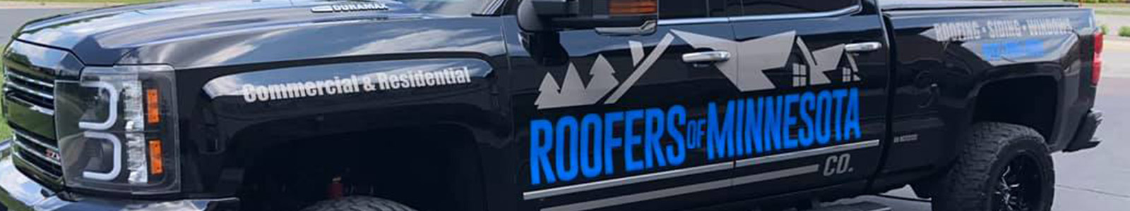 Roofers of Minnesota Truck